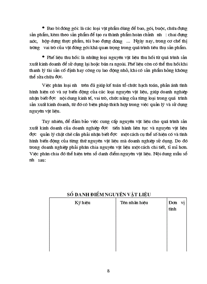 image for page Hạch toán chi tiết nguyên liệu, vật liệu với việc nâng cao hiệu quả sử dụng vốn lưu động trong sản xuất kinh doanh tại Công ty Điện thoại Hà Nội