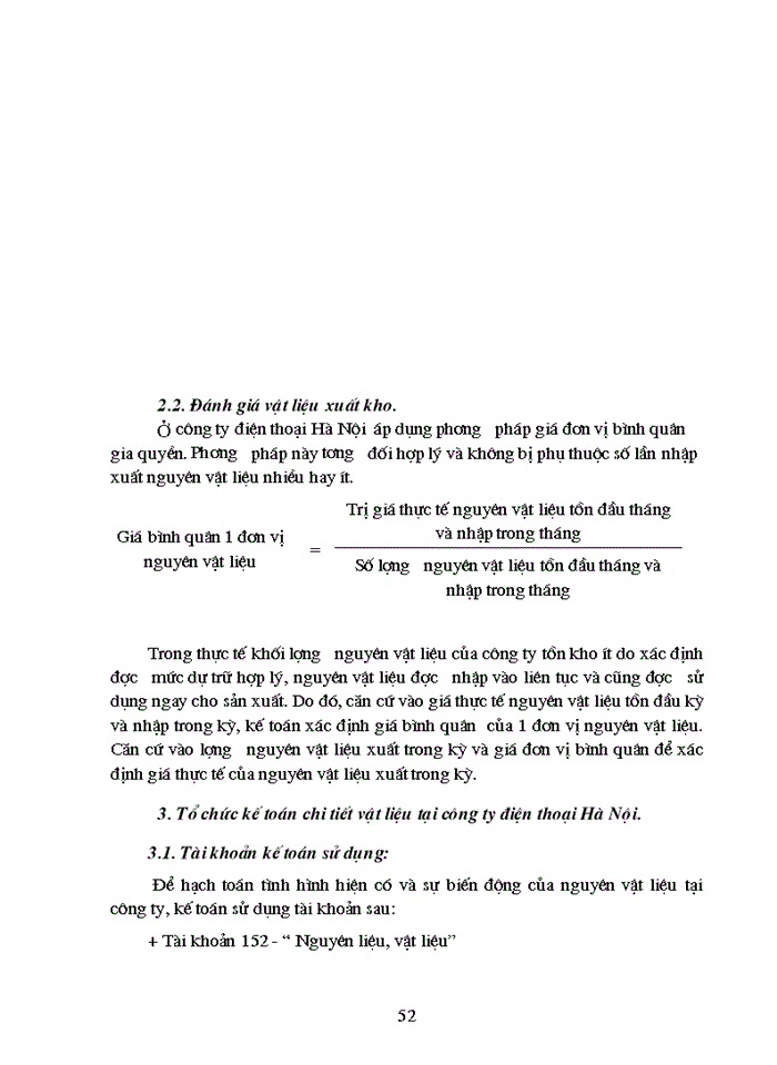 image for page Hạch toán chi tiết nguyên liệu, vật liệu với việc nâng cao hiệu quả sử dụng vốn lưu động trong sản xuất kinh doanh tại Công ty Điện thoại Hà Nội