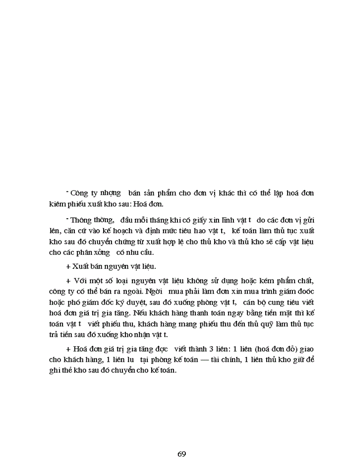 image for page Hạch toán chi tiết nguyên liệu, vật liệu với việc nâng cao hiệu quả sử dụng vốn lưu động trong sản xuất kinh doanh tại Công ty Điện thoại Hà Nội
