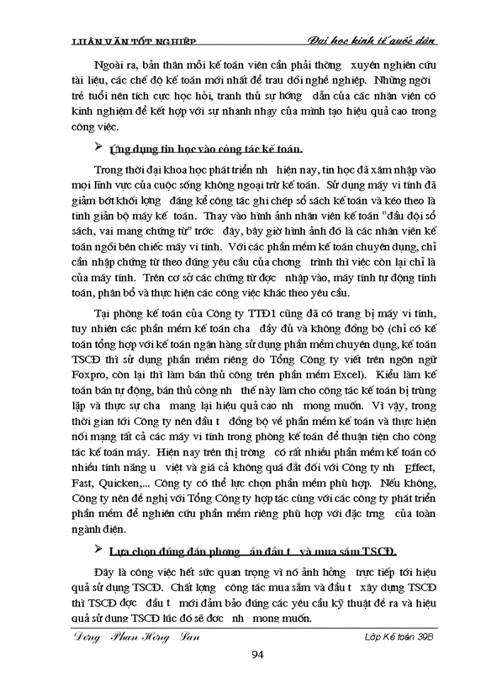 image for page Hoàn thiện hạch toán TSCĐ với việc nâng cao hiệu quả sử dụng TSCĐ tại Công ty Truyền tải điện I