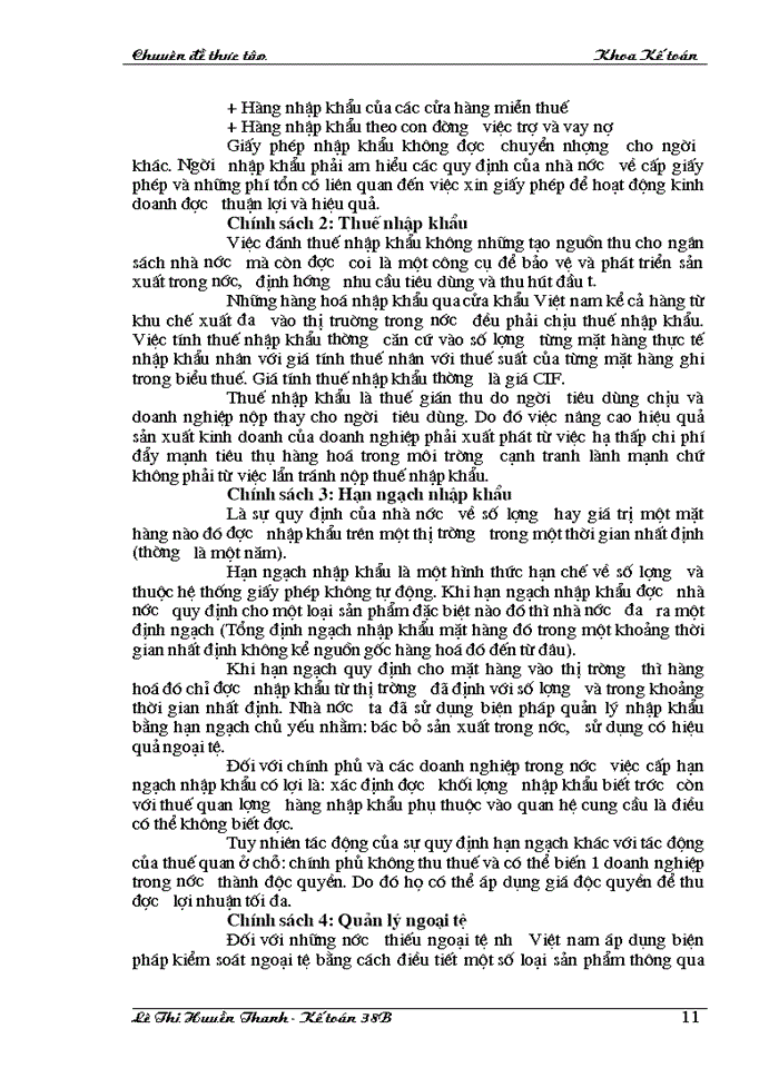 image for page Hoàn thiện công tác hạch toán hoạt động nhập khẩu hàng hoá ở Công ty xuất nhập khẩu tạp phẩm Hà nội ( TOCONTAP ).