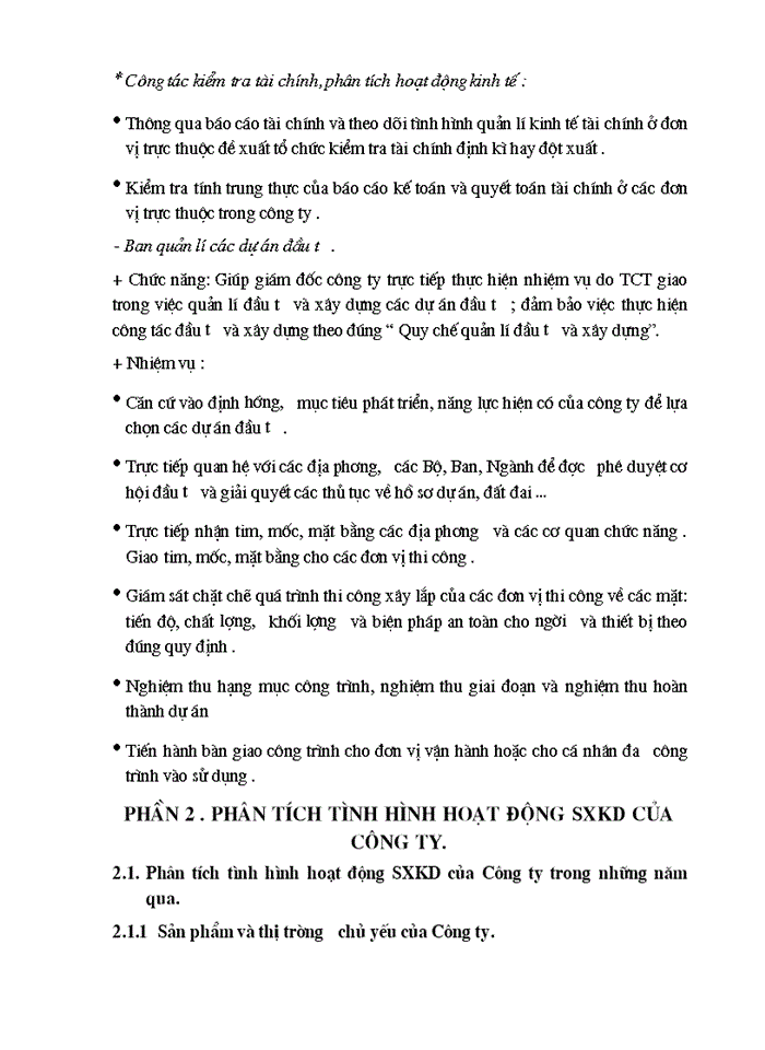 image for page Hoạt động sản xuất kinh doanh công ty sông đà 9 tổng công ty xây dựng sông đà