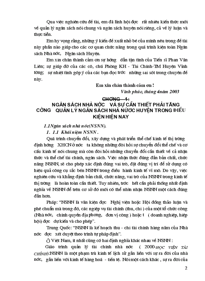 image for page Quản lý Ngân sách Huyện vĩnh tường, Tỉnh Vĩnh Phúc trong điều  kiện hiện nay