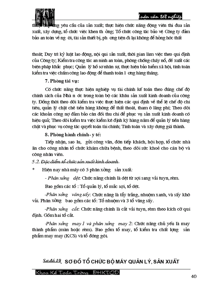 image for page Hoàn thiện công tác hạch toán tiêu thụ thành phẩm và xác định kết quả tiêu thụ tại Công ty cổ phần Dệt 10/10