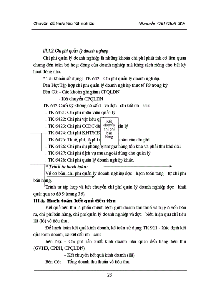 image for page Hoàn thiện hạch toán tiêu thụ thành phẩm và xác định kết quả tiêu thụ thành phẩm tại Công ty Dệt - May Hà Nội