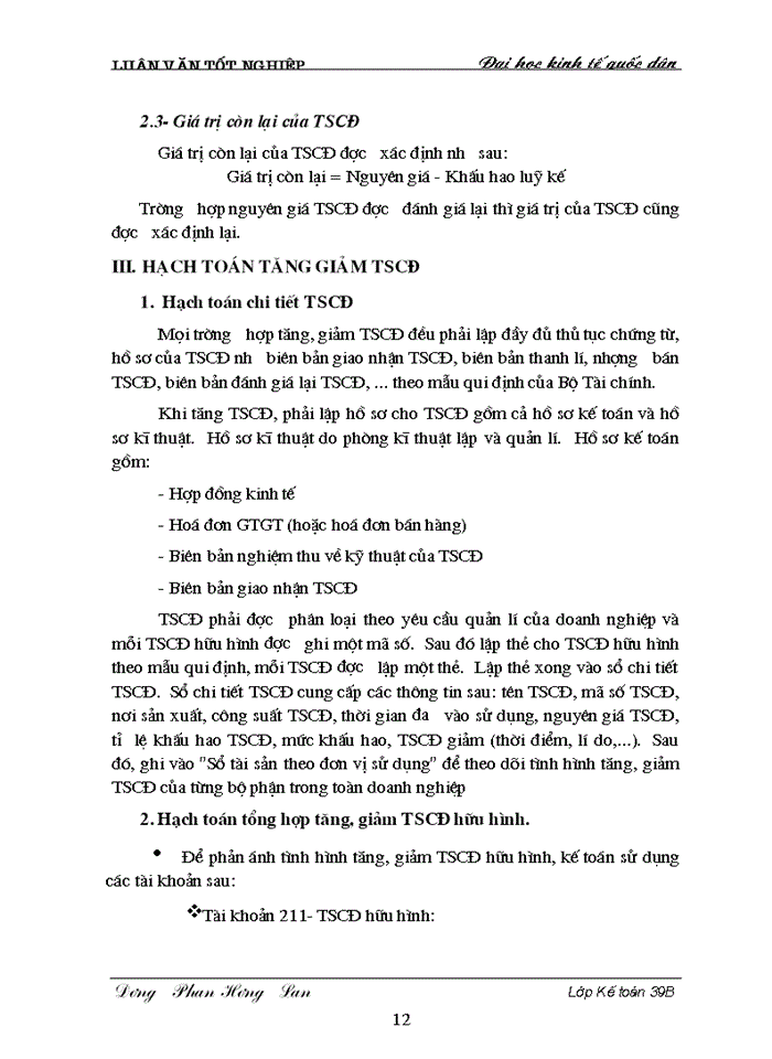 image for page Hoàn thiện hạch toán TSCĐ với việc nâng cao hiệu quả sử dụng TSCĐ tại Công ty Truyền tải điện I