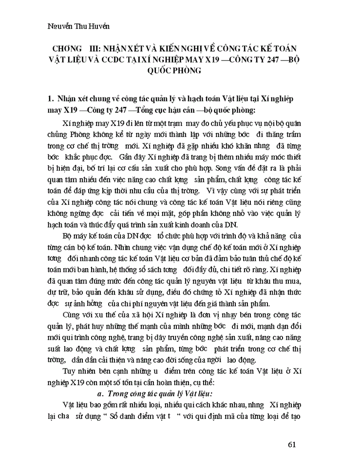 image for page Kế toán nguyên vật liệu và CC,DC tại công ty 247 – Tổng cục hậu cần Bộ quốc phòng