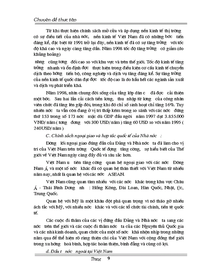 image for page Một số biện pháp nhằm phát triển vận tải hàng không Việt Nam đến  năm 2005 - 2010