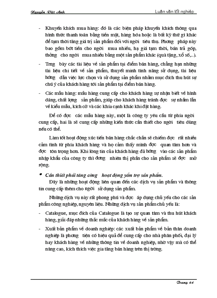 image for page Một số giải pháp chủ yếu nhằm nâng cao khả năng cạnh tranh của hàng hóa nhập khẩu ở công ty xuất nhập khẩu Dịch vụ - Thương mại Intimex