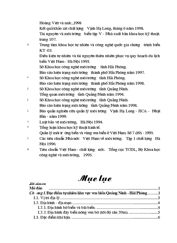 image for page Nghiên cứu đánh giá hiện trạng môi trường nước biển ven bờ khu vực từ quảng ninh đến cửa sông thái bình