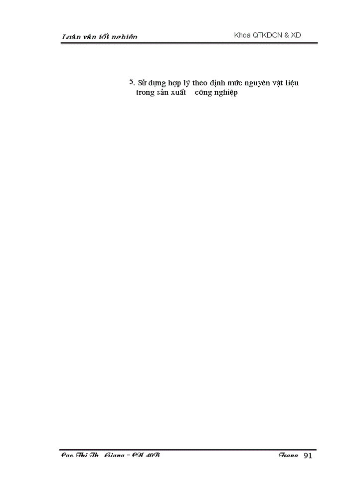 image for page Một số biện pháp nhằm sử dụng hợp lý và tiết kiệm nguyên vật liệu tại Công ty Cổ phần đầu tư xây dựng và sản xuất vật liệu Nam Thắng