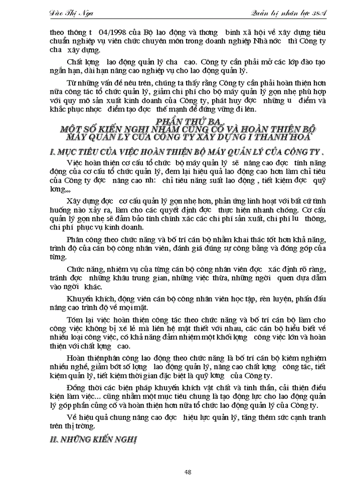 image for page Hoàn thiện tổ chức bộ máy quản lý ở Công ty xây dựng I-Thanh Hoá