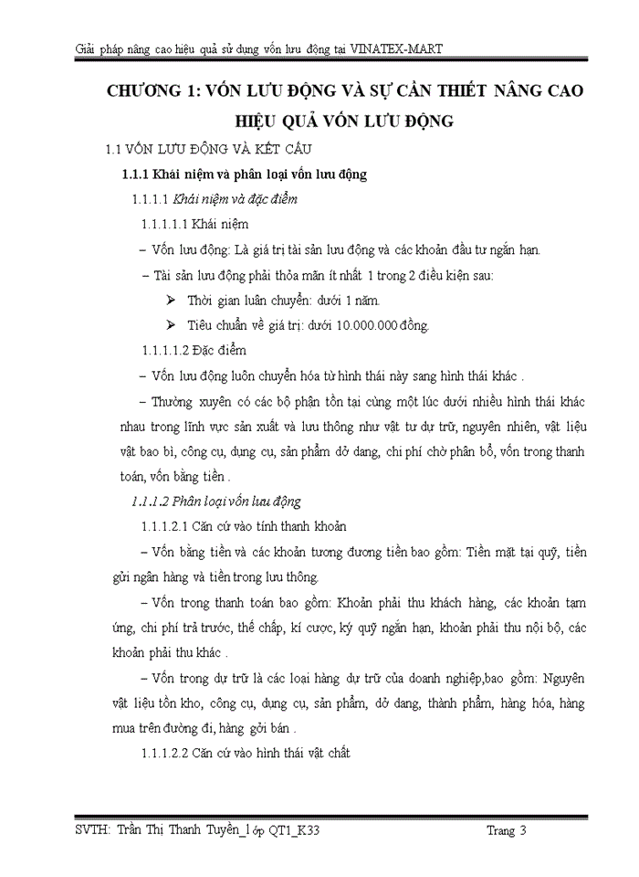 image for page Giải pháp nâng cao hiệu quả sử dụng vốn lưu động tại công ty tnhh một thành viên thương mại thời trang dệt may việt nam