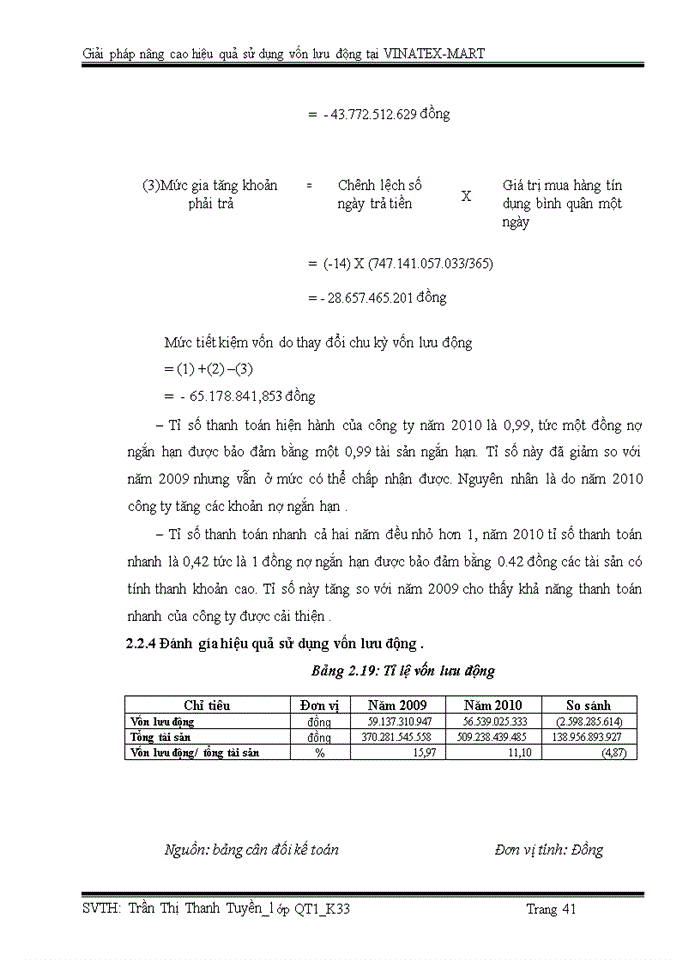 image for page Giải pháp nâng cao hiệu quả sử dụng vốn lưu động tại công ty tnhh một thành viên thương mại thời trang dệt may việt nam