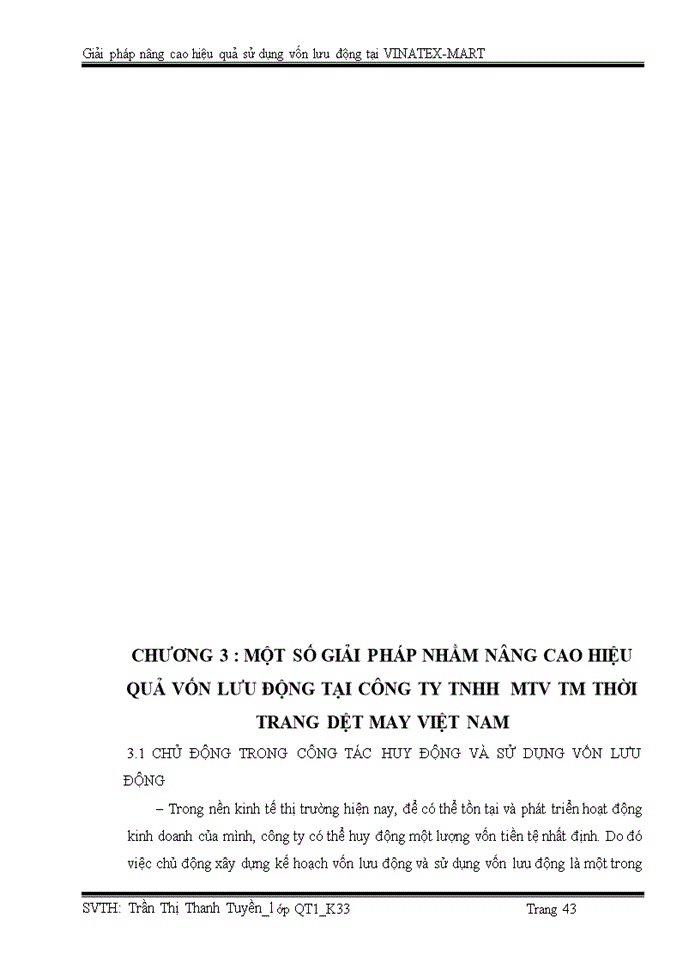 image for page Giải pháp nâng cao hiệu quả sử dụng vốn lưu động tại công ty tnhh một thành viên thương mại thời trang dệt may việt nam