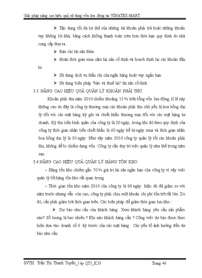 image for page Giải pháp nâng cao hiệu quả sử dụng vốn lưu động tại công ty tnhh một thành viên thương mại thời trang dệt may việt nam