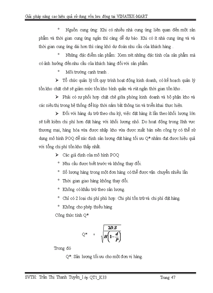 image for page Giải pháp nâng cao hiệu quả sử dụng vốn lưu động tại công ty tnhh một thành viên thương mại thời trang dệt may việt nam