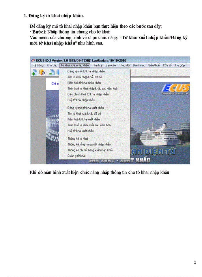 Quy trình giao nhận hàng   hóa nhập khẩu bằng đường biển tại công ty tnhh tm-dv chí sĩ