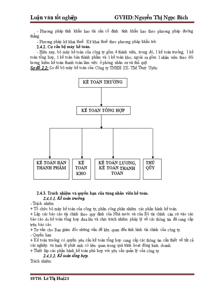 image for page Tổ chức công tác kế toán chi phí sản xuất và tính giá thành sản phẩm tại Công ty TNHH Sản Xuất – Thương Mại Thụy Uyên