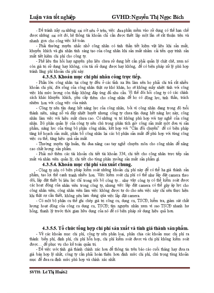 image for page Tổ chức công tác kế toán chi phí sản xuất và tính giá thành sản phẩm tại Công ty TNHH Sản Xuất – Thương Mại Thụy Uyên