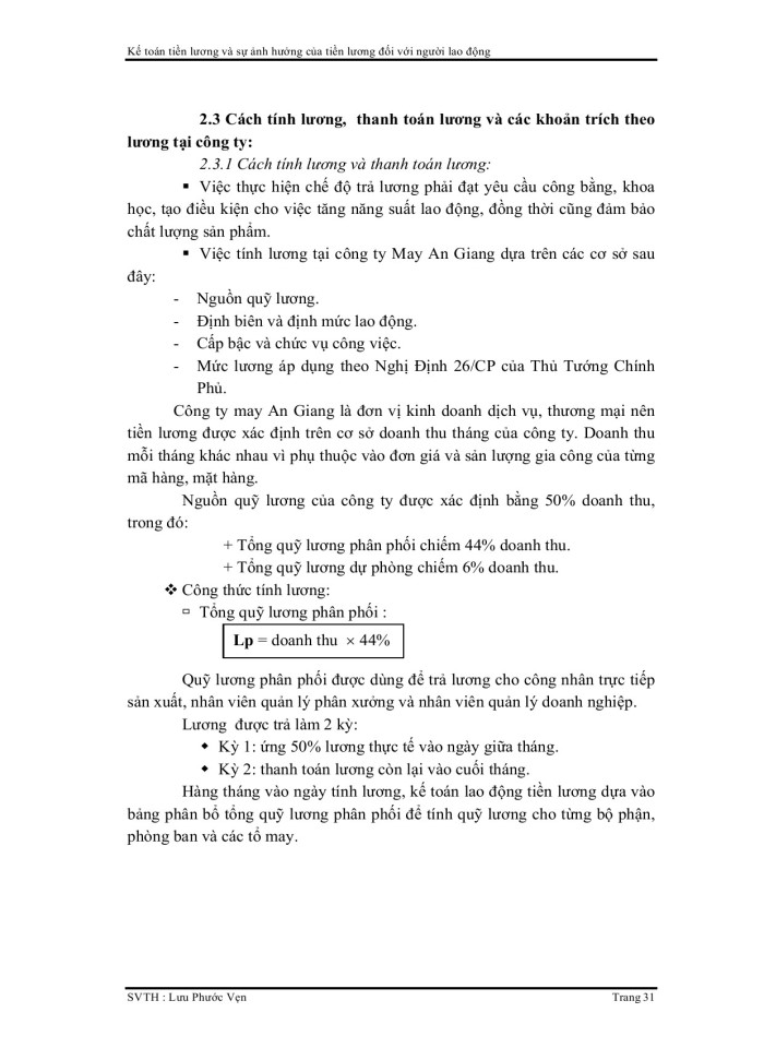 image for page Kế toán tiên lương và sự ảnh hưởng của tiền lương đối với người lao động