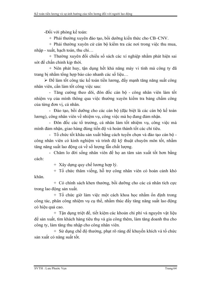 image for page Kế toán tiên lương và sự ảnh hưởng của tiền lương đối với người lao động