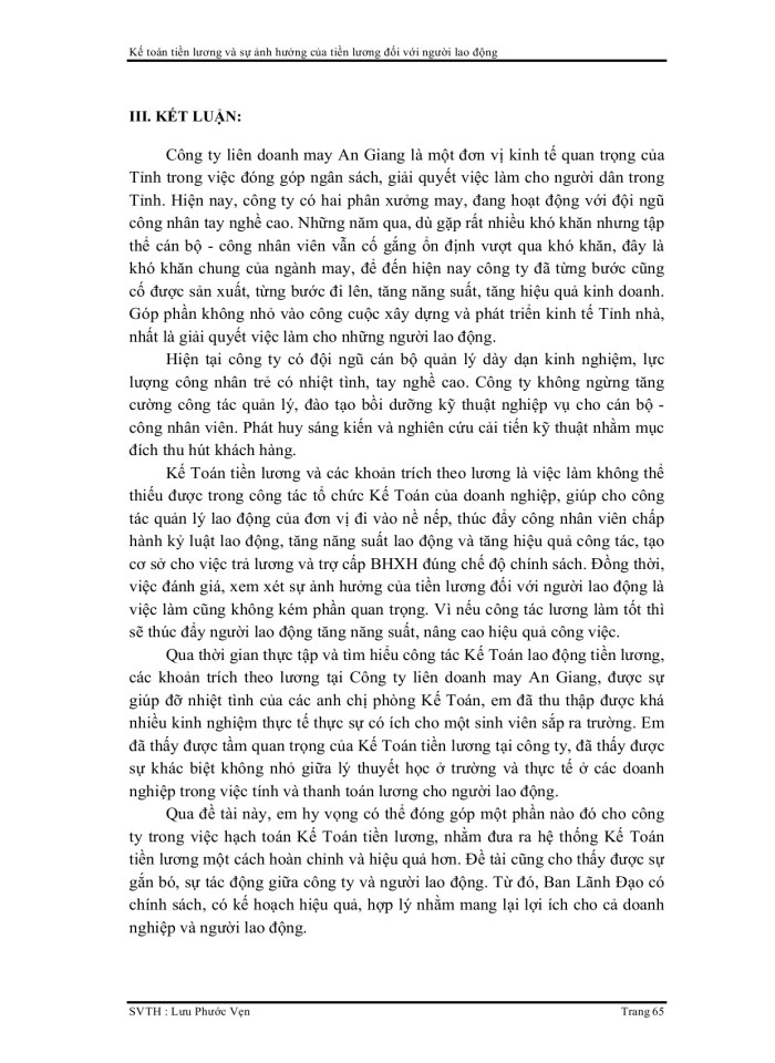 image for page Kế toán tiên lương và sự ảnh hưởng của tiền lương đối với người lao động