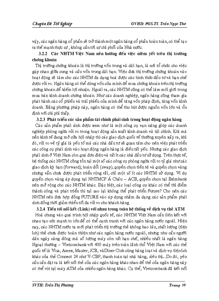 image for page Xu thế cạnh tranh mới trong quá trình hội nhập kinh tế quốc tế tại các ngân hàng thương mại Việt Nam