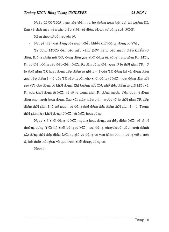 image for page Báo cáo thực tập tốt nghiệp niên khóa 2003 – 2005