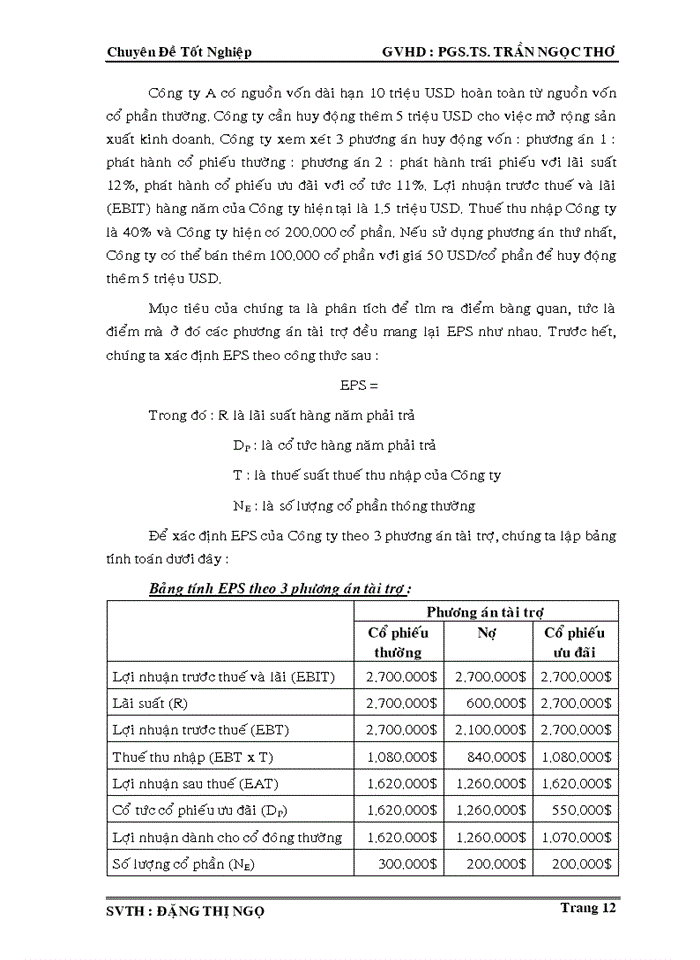 image for page Thiết lập cấu trúc vốn và các biện pháp giảm thấp chi phí sử dụng vốn tại công ty cổ phần cảng rau quả