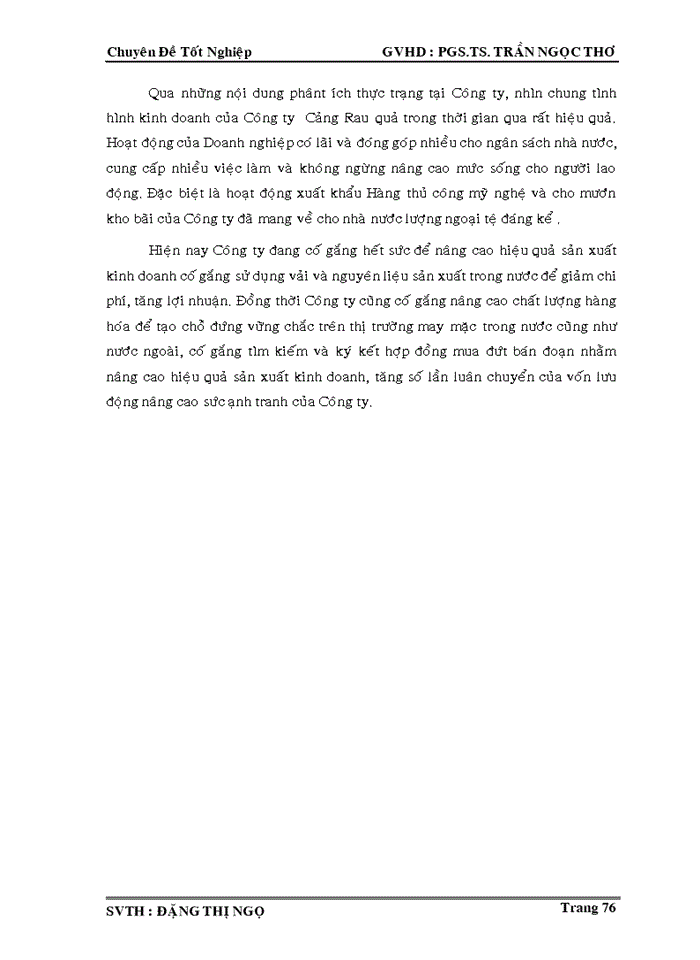 image for page Thiết lập cấu trúc vốn và các biện pháp giảm thấp chi phí sử dụng vốn tại công ty cổ phần cảng rau quả