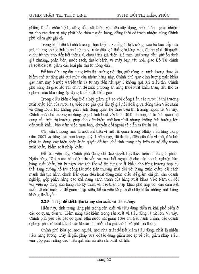 image for page Lạm phát và giải pháp hạn chế tình hình lạm phát ở việt nam hiện nay