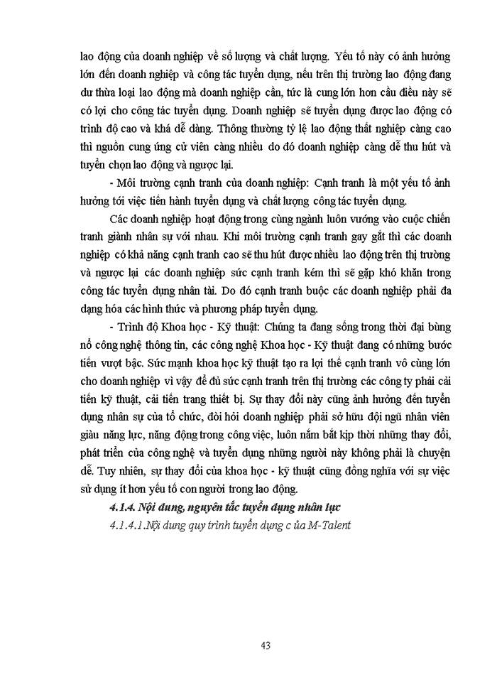 image for page Thực trạng tuyển dụng nhân lực tại Công ty cổ phần quản trị nguồn nhân lực M-Talent