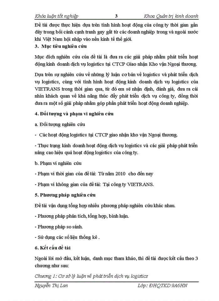 image for page Giải pháp phát triển dịch vụ logistics tại công ty cổ phần giao nhận kho vận ngoại thương 2019