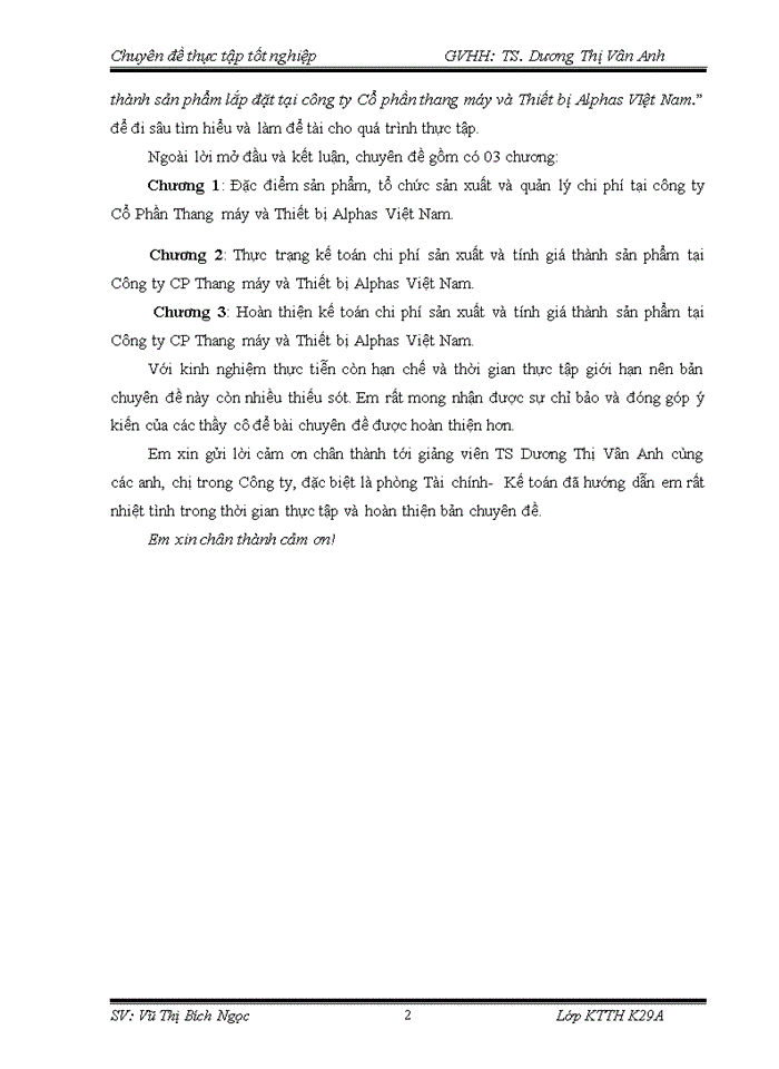 image for page Hoàn thiện kế toán  chi phí sản xuất và  tính giá thành sản phẩm tại công ty cổ phần thang máy và thiết bị alphas việt nam 2019