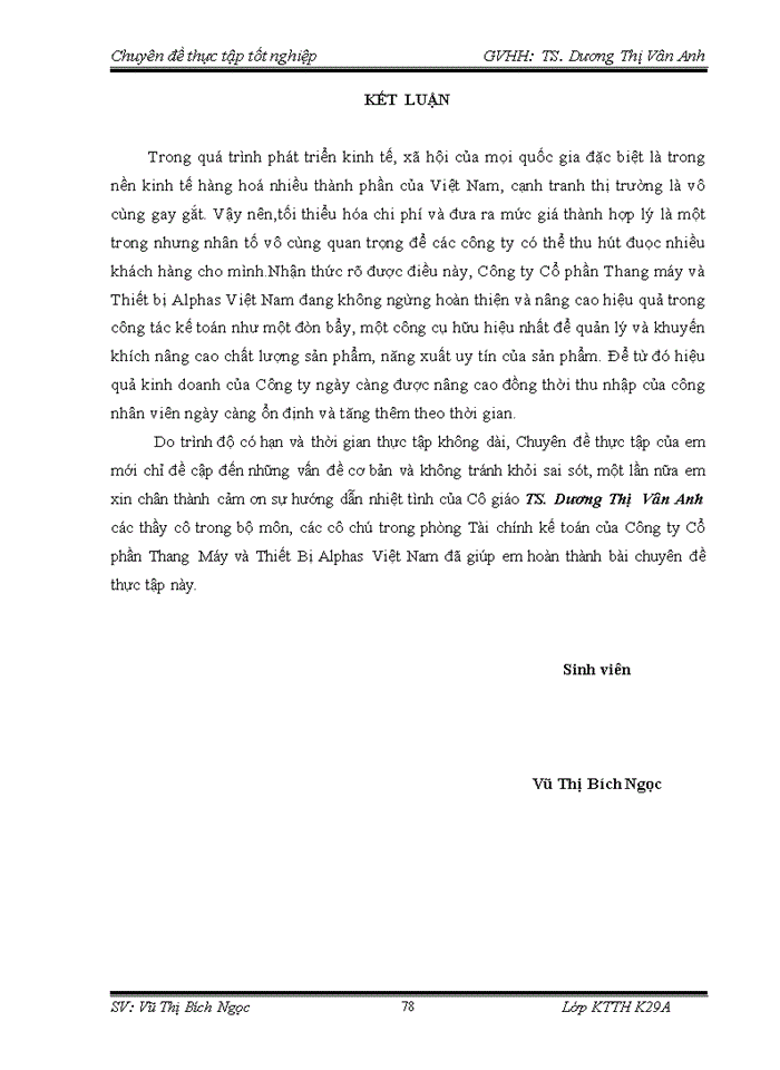 image for page Hoàn thiện kế toán  chi phí sản xuất và  tính giá thành sản phẩm tại công ty cổ phần thang máy và thiết bị alphas việt nam 2019