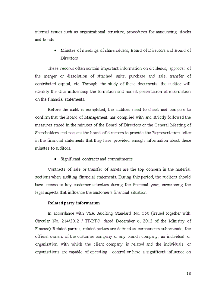 image for page Improving audit planning in financial audit conducted by deloitte vietnam 2020
