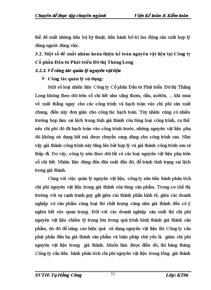 image for page Hoàn thiện kế toán nguyên vật liệu tại công ty cổ phần đầu tư phát triển đô thị thăng long 2018
