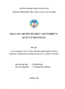 Các giải pháp tăng cường thu hút khách đến sử dụng dịch vụ tại khách sạn thăng long gtc., 27 quốc tử giám 2018