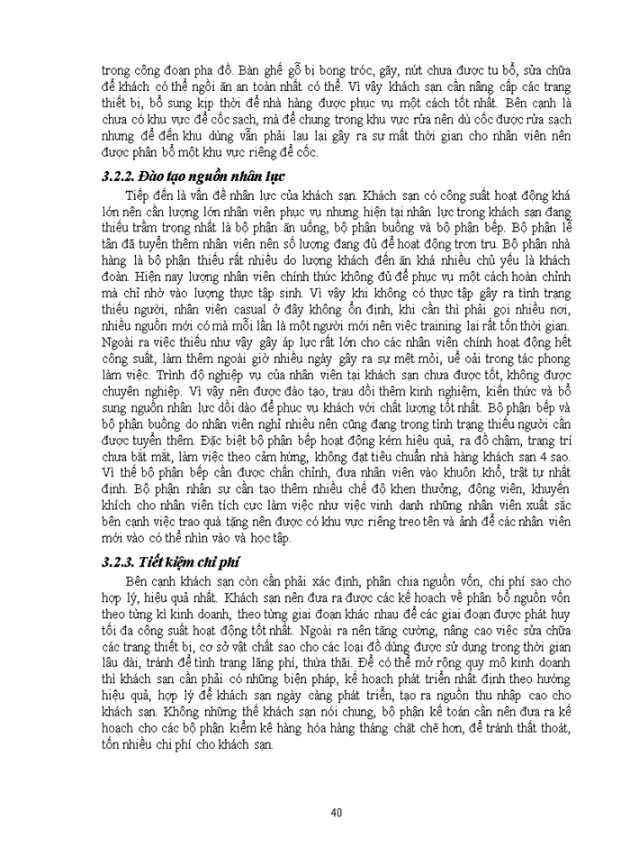 image for page Nâng cao hiệu quả kinh doanh của  khách sạn Lacasa Hotel 2018