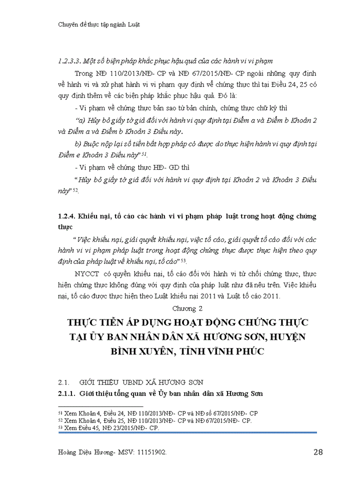 image for page Hoạt động chứng thực của ubnd cấp xã: pháp luật và thực tiễn áp dụng tại ubnd xã hương sơn, huyện bình xuyên, tỉnh vĩnh phúc 2018