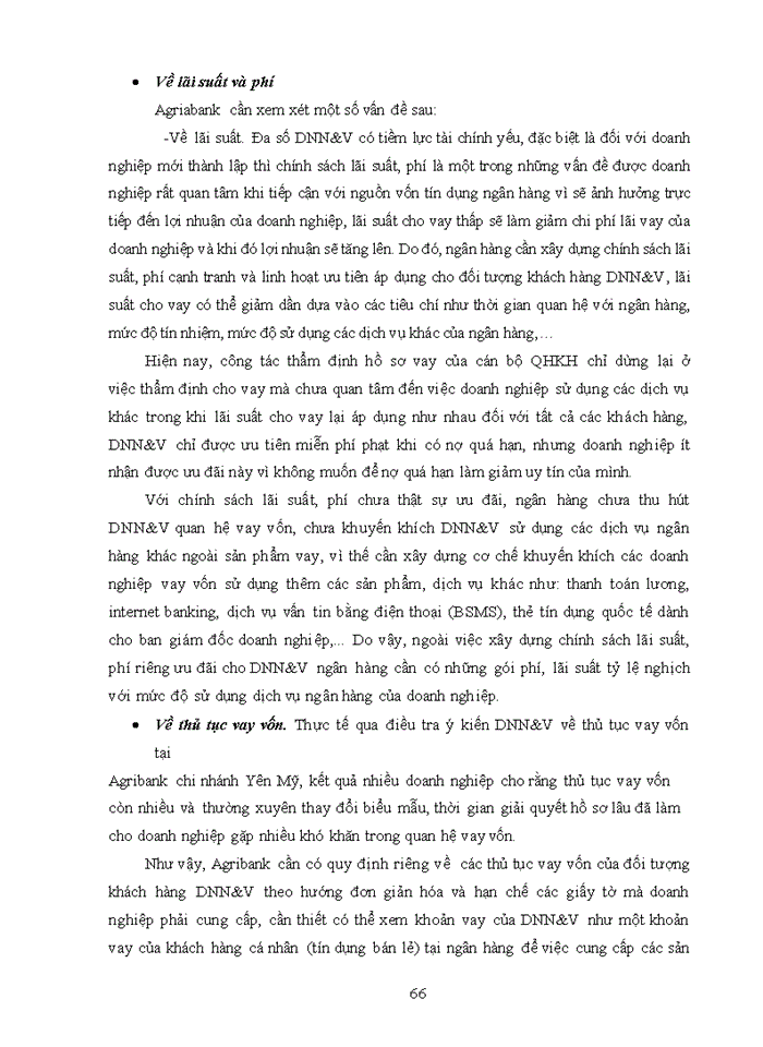 image for page Phát triển cho vay doanh nghiệp nhỏ và vừa tại agribank chi nhánh yên mỹ hưng yên ii 2019