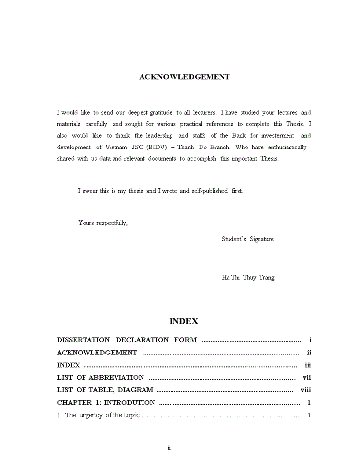 image for page The credit risk management at bidv bank – thanh do branch 2018