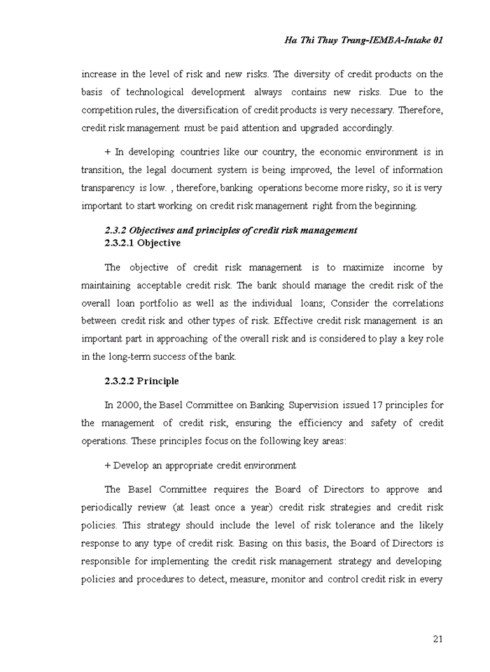 image for page The credit risk management at bidv bank – thanh do branch 2018