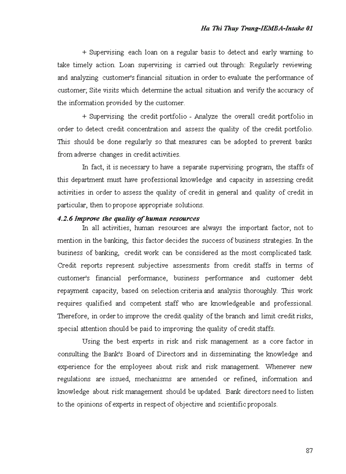 image for page The credit risk management at bidv bank – thanh do branch 2018