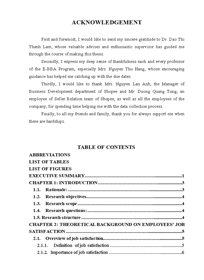 image for page Factors affecting employees’ job satisfaction at shopee ha noi 2020