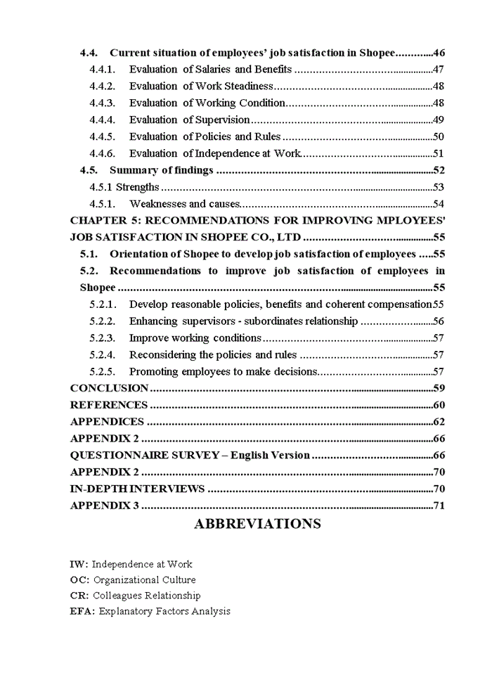 image for page Factors affecting employees’ job satisfaction at shopee ha noi 2020