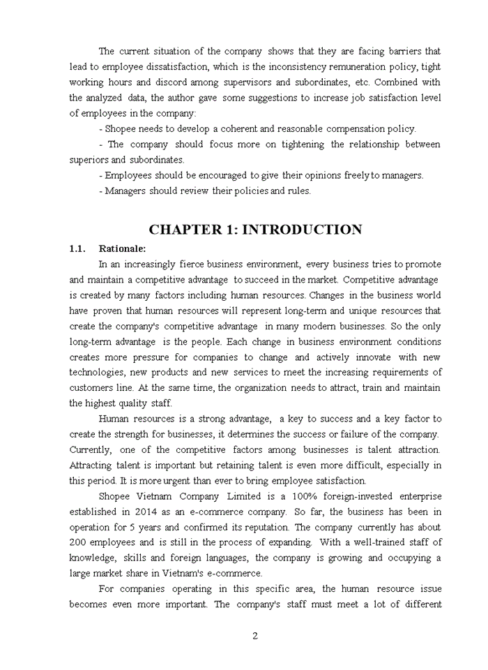 image for page Factors affecting employees’ job satisfaction at shopee ha noi 2020