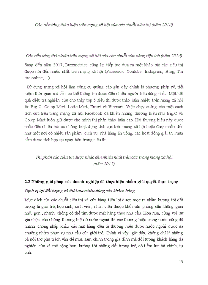 image for page Sự bão hoà thị trường bán lẻ tại các chuỗi siêu thị và cửa hàng tiện ích  tại việt nam 2020