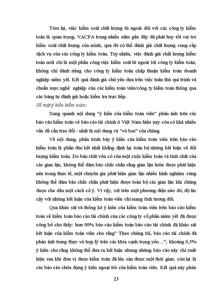 image for page Tìm hiểu về các loại ý kiến kiểm toán và xu hướng ra ý kiến kiểm toán trong kiểm toán báo cáo tài chính của các doanh nghiệp niêm yết trên thị trường chứng khoán việt nam 2017